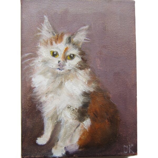 Džūlija.  13 x 18 cm. Pasūtījuma darbs. Nav pieejams