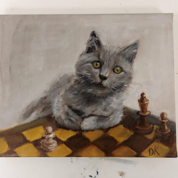 Džeimijs.  Audekls, eļļa.  20x30  Nav pieejams